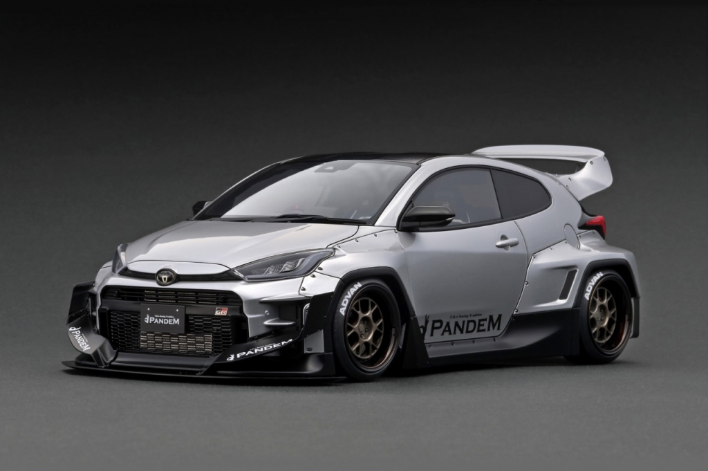 予告：1/18 エンジン付 WEB限定モデル「PANDEM GR YARIS (4BA)」9/4(月