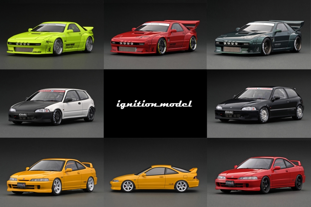 1/18スケール「出光 MOTION 無限 CIVIC (#100) 1993」カラー 1/18スケール「出光 MOTION 無限 CIVIC (#100) 1993」カラー