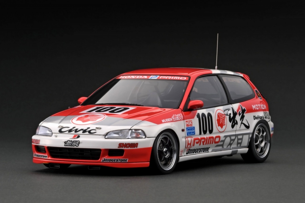 ワンモデル 1/18 ホンダ シビック EG6 JACCS JTC 1993 ワンモデル 1/18 ホンダ シビック EG6 出光モーション 無限 JTC