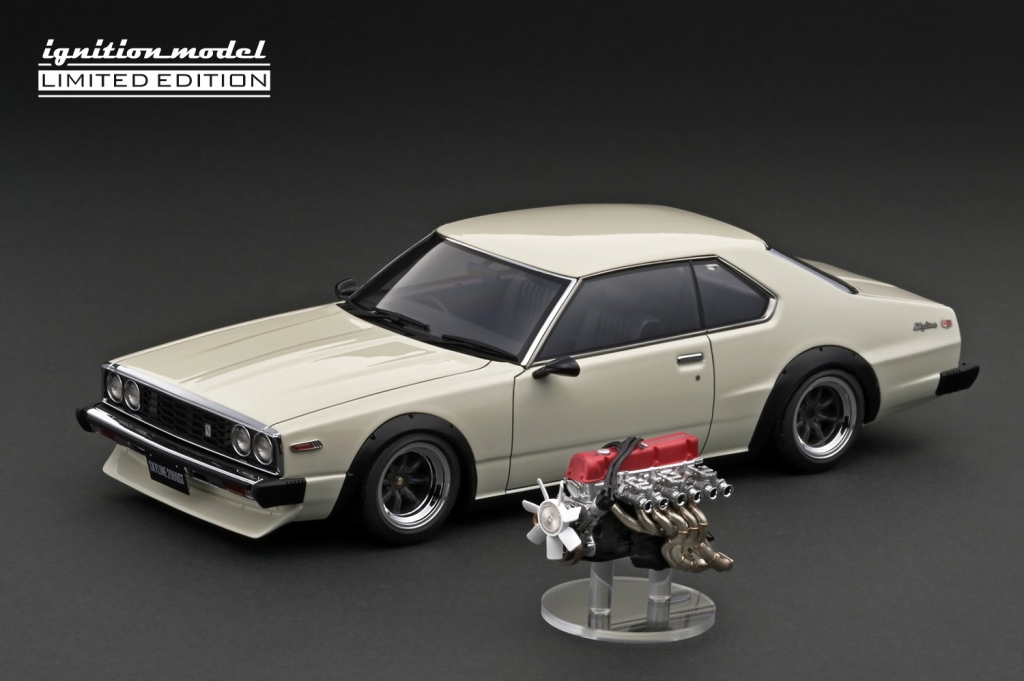 2024正規品WEB限定 1/18 ignition model イグニッションモデル IG2454 1/18 Nissan Fairlady 240ZG (HS30) Maroon Engine 日産フェアレディZ hpi・racing