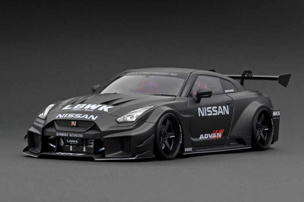 予告：1/18 WEB限定 フルカーボン「LBWK Silhouette WORKS 35GT-RR」10