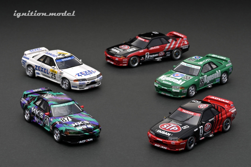 1/43スケールから「GT-R(R32)グループAマシン」が続々登場 1/43スケールから「GT-R(R32)グループAマシン」が続々登場