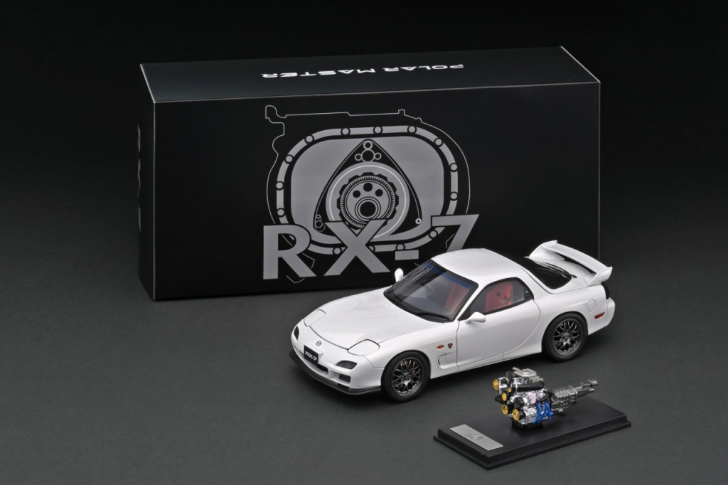 フル開閉「1/18 Mazda RX-7 SPIRIT R 」TK.STORE限定で販売 フル開閉「1/18 Mazda RX-7 SPIRIT R 」TK.STORE限定で販売
