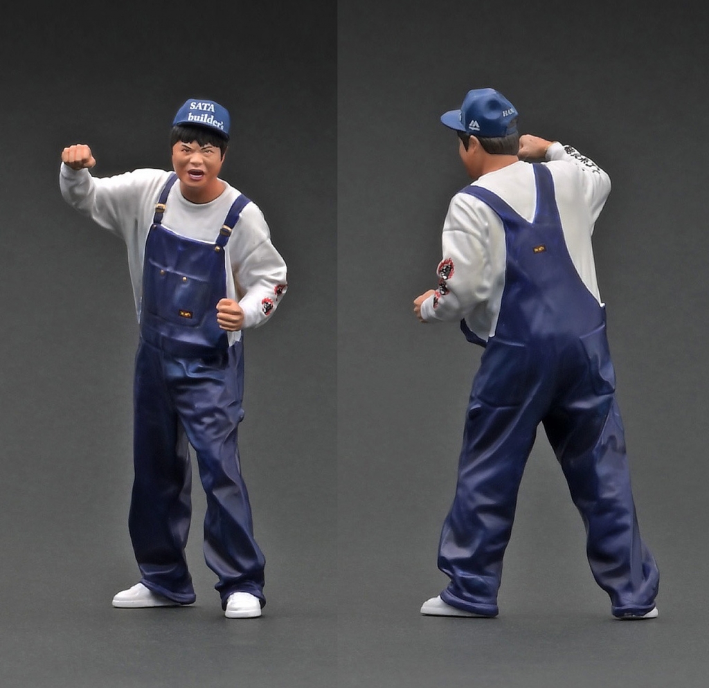 1/18スケール「佐田氏フィギュア付ローレル サーキットver.」。明日 11