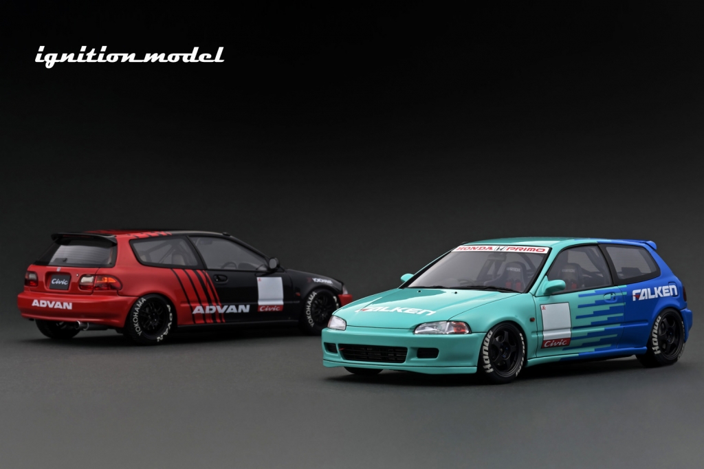 充実の1/18スケール「シビック (EF & EG)」各モデル ご予約受付 充実の1/18スケール「シビック (EF & EG)」各モデル ご予約受付