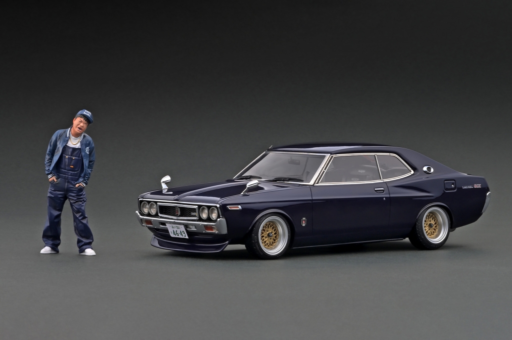 1/18スケール「佐田氏フィギュア付ローレル 最新ver.」。今週 1/18スケール「佐田氏フィギュア付ローレル 最新ver.」。今週
