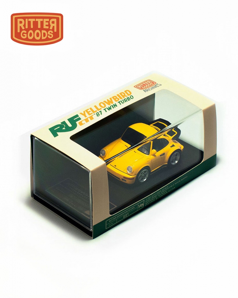 新春企画：WEB限定モデル「1/43スケール RUF CTR YELLOWBIRD」1
