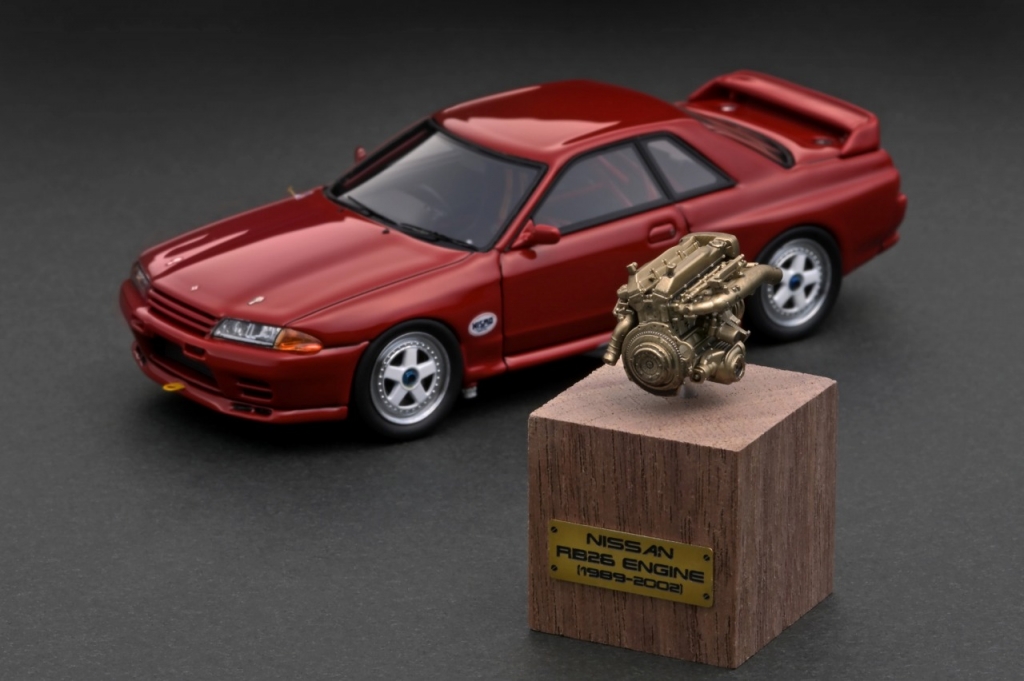 予告:エンジン付 WEB限定モデル 1/43「GT-R (R32) GROUP-A 予告:エンジン付 WEB限定モデル 1/43「GT-R (R32) GROUP-A