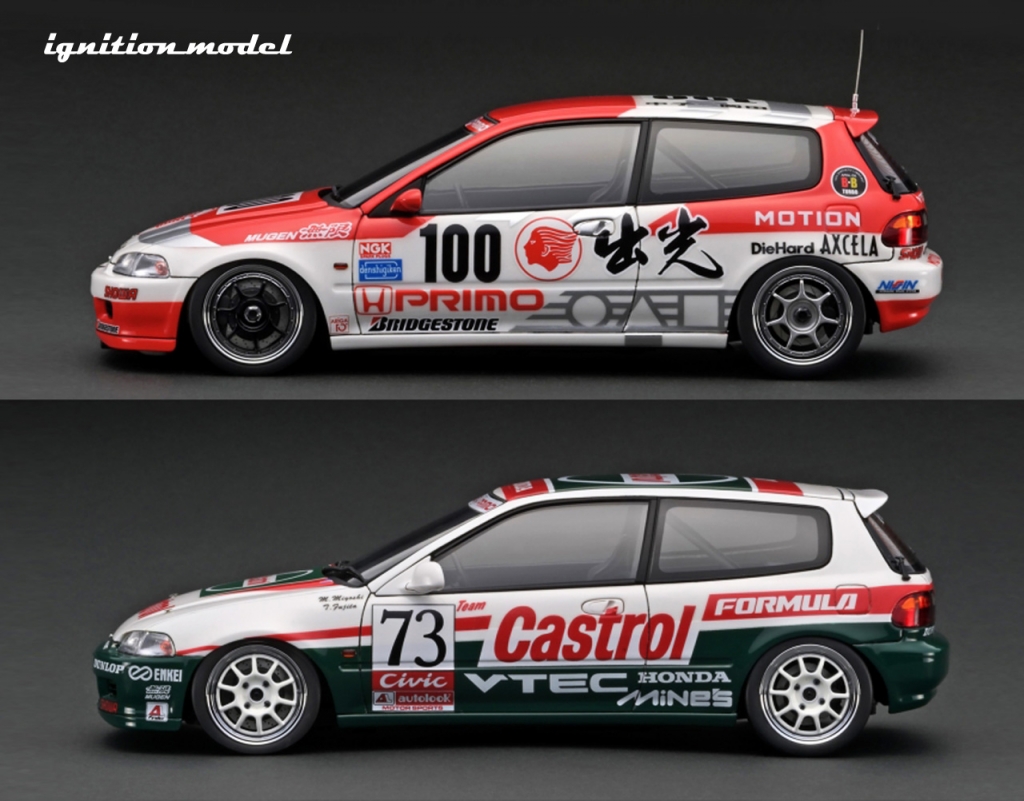1/18スケール 一般発売モデル「JACCS CIVIC (#14) 1993 JTC」ご 1/18スケール 一般発売モデル「JACCS CIVIC (#14) 1993 JTC」ご