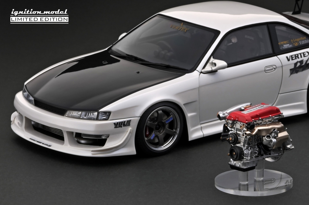 今晩スタート！ 1/18 WEB限定モデル「VERTEX S14 Silvia