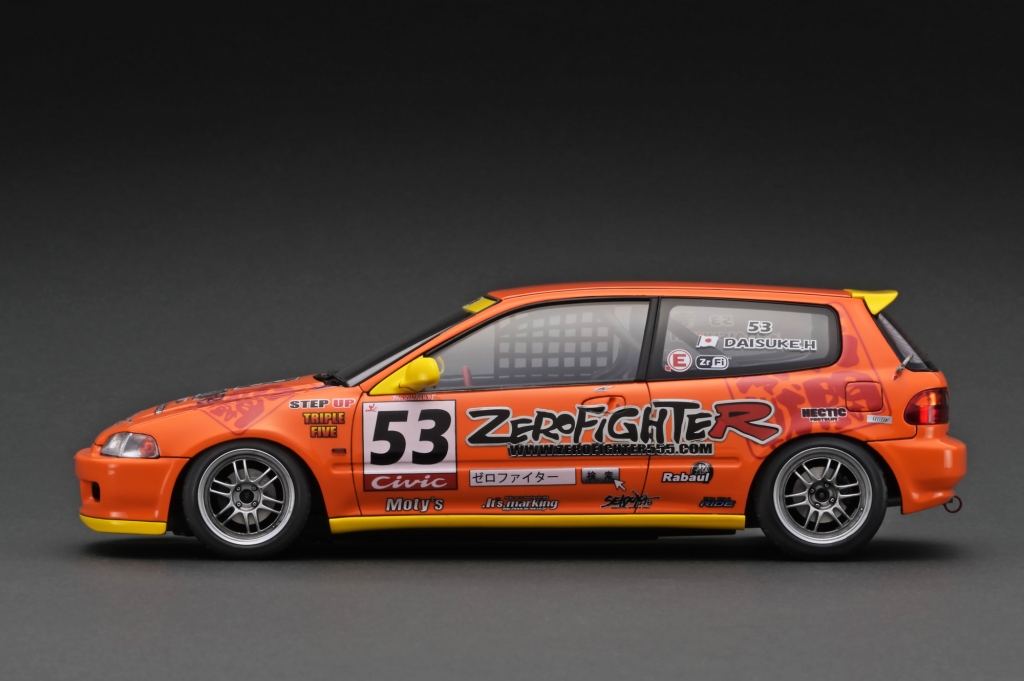 予告:1/18 エンジン付 WEB限定「シビック (EG6) ZERO FIGHTER 予告:1/18 エンジン付 WEB限定「シビック (EG6) ZERO FIGHTER