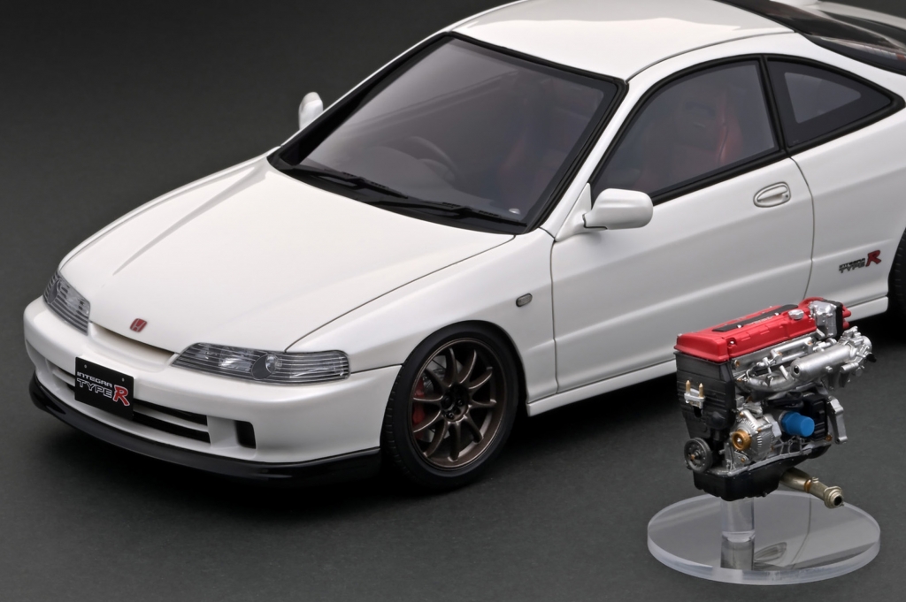 予告:1/18 エンジン付 WEB限定「インテグラ(DC2) タイプR」3/4 予告:1/18 エンジン付 WEB限定「インテグラ(DC2) タイプR」3/4