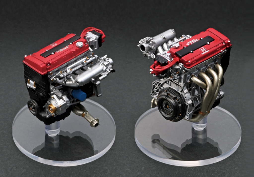 予告：1/18 エンジン付 WEB限定「インテグラ(DC2) タイプR」3/4