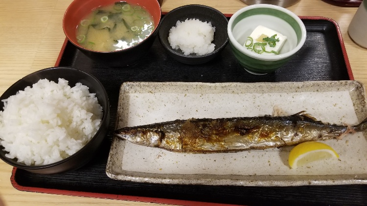 さんま定食