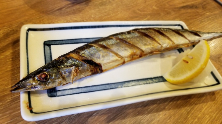 サンマの塩焼き