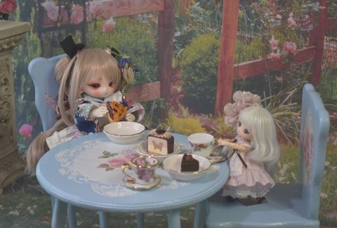 薔薇と仔猫とうさぎのしっぽ