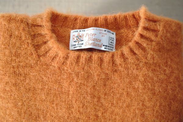 Peter Blance Shetland Sweater | classico ｜ blog