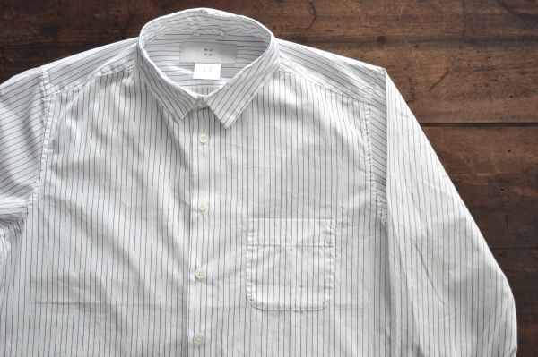 【RUUBON】relax regular collar shirt white