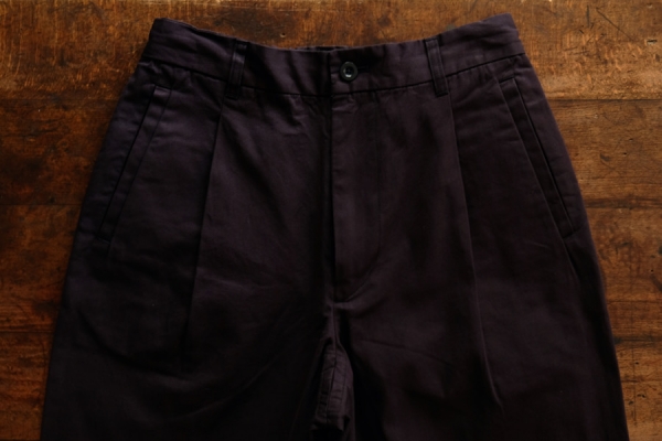 A VONTADE 1 Tack Easy Trousers | classico ｜ blog