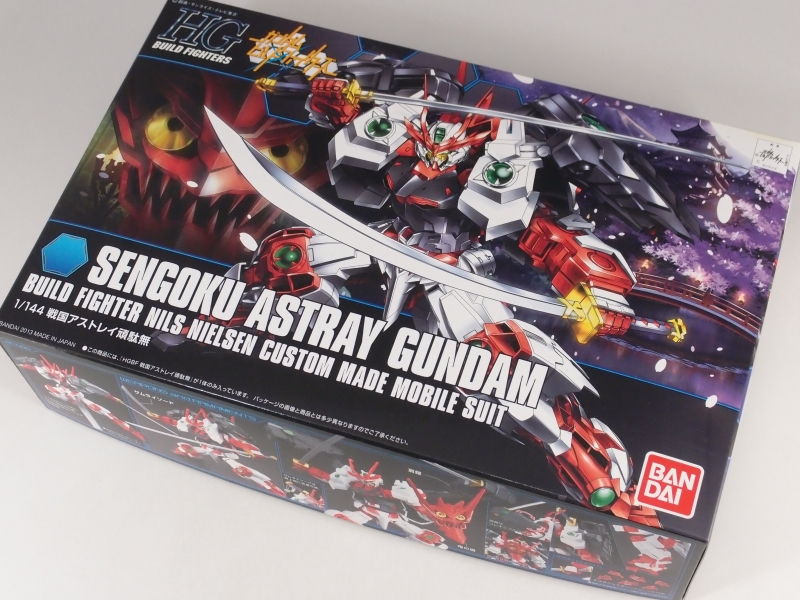 HG 1/144 戦国アストレイ頑駄無 (ガンダムビルドファイターズ