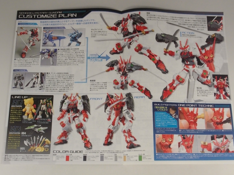 HG 1/144 戦国アストレイ頑駄無 (ガンダムビルドファイターズ