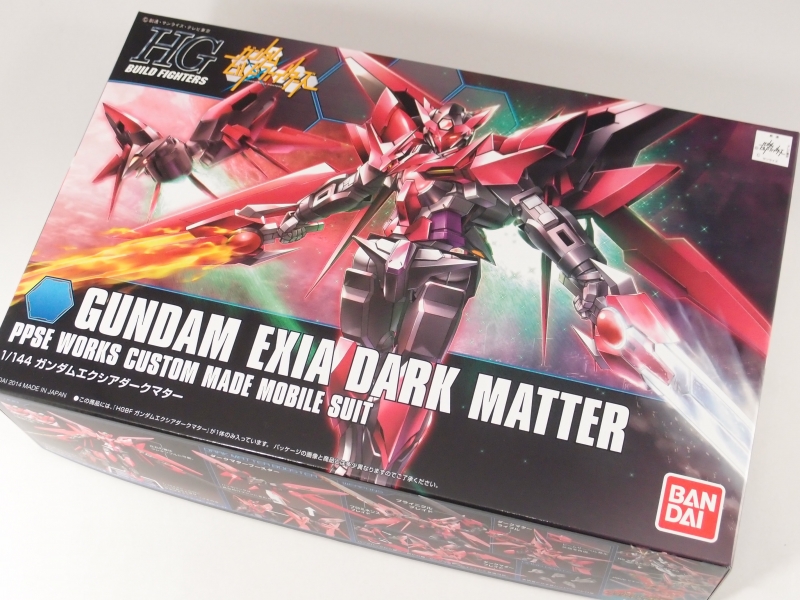 HGBF 1/144 ガンダムエクシアダークマター (ガンダムビルドファイターズ)［ガンプラ］ HGBF 1/144 ガンダムエクシアダークマター (ガンダムビルド