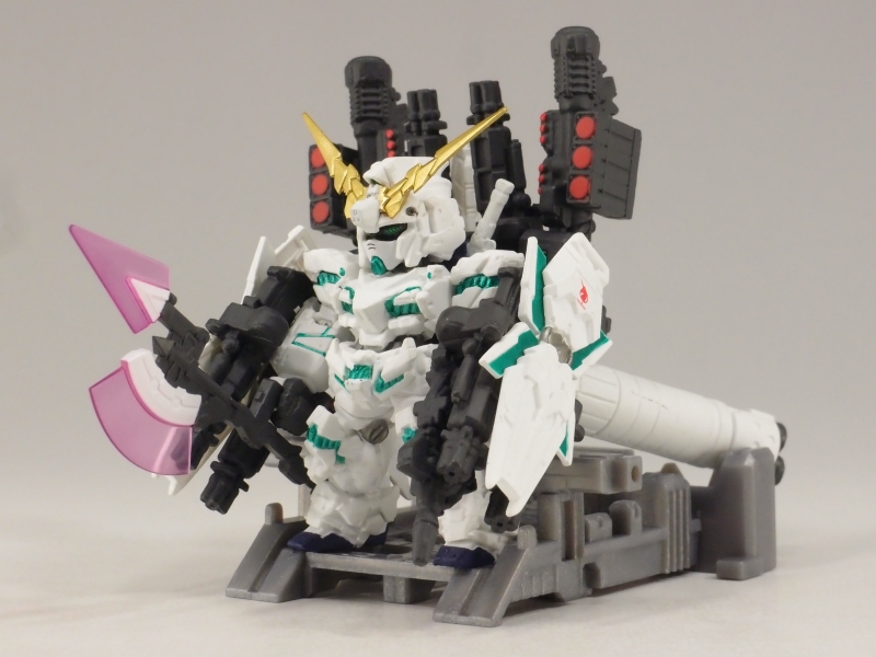 FW GUNDAM CONVERGE EX02 フルアーマーユニコーンガンダム レビュー ...