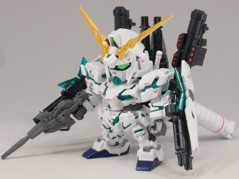 SDガンダム  BB戦士  フルアーマーユニコーンガンダム 完成品