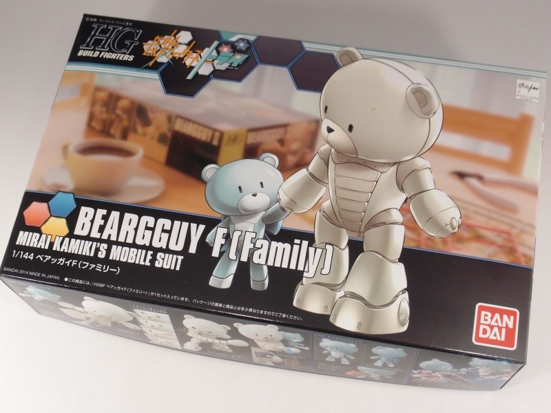 HGBF 1/144 ベアッガイF(ファミリー) (ガンダムビルド
