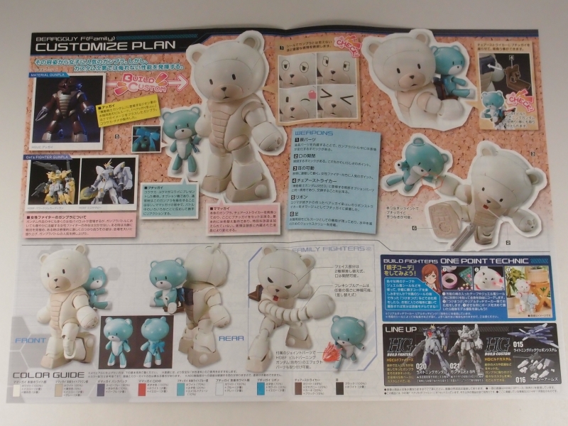HGBF 1/144 ベアッガイF(ファミリー) (ガンダムビルド