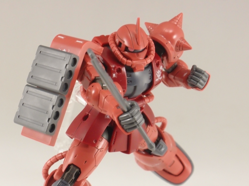 HG 1/144 MS-06S シャア専用ザクII (機動戦士ガンダム THE ORIGIN)レビュー | KenBill Blog