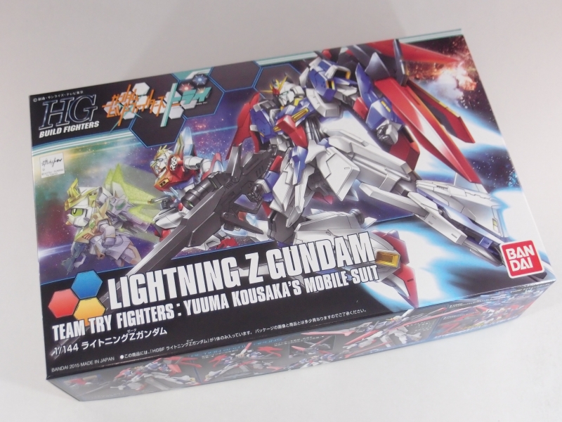 HGBF 1/144 ライトニングZガンダム (ガンダムビルドファイターズ