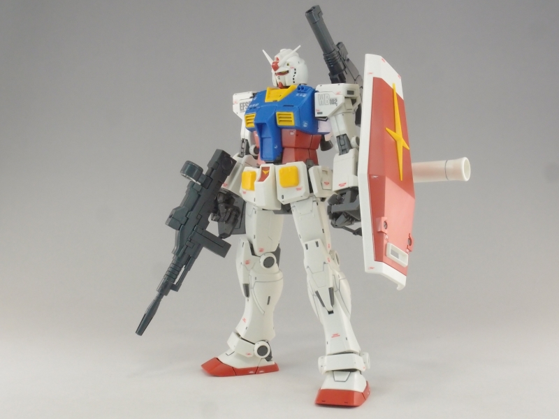 ガンプラ　MG  RX-78-2  機動戦士ガンダム　THE ORIGIN