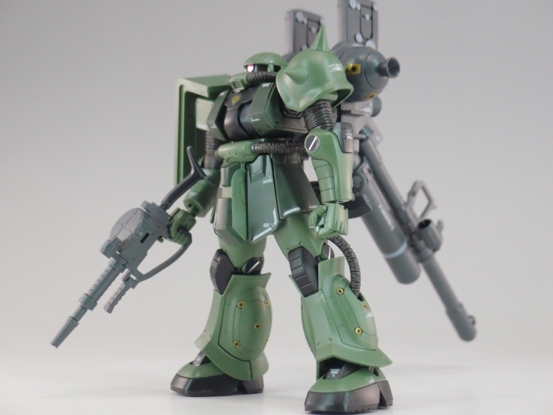 HG MS-06量産型ザク+ビッグガン(GUNDAM THUNDERBOLT)