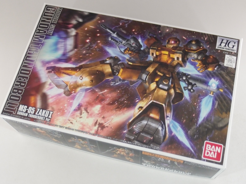 HG 1/144 ザクI (旧ザク)(GUNDAM THUNDERBOLT Ver.)ランナー紹介