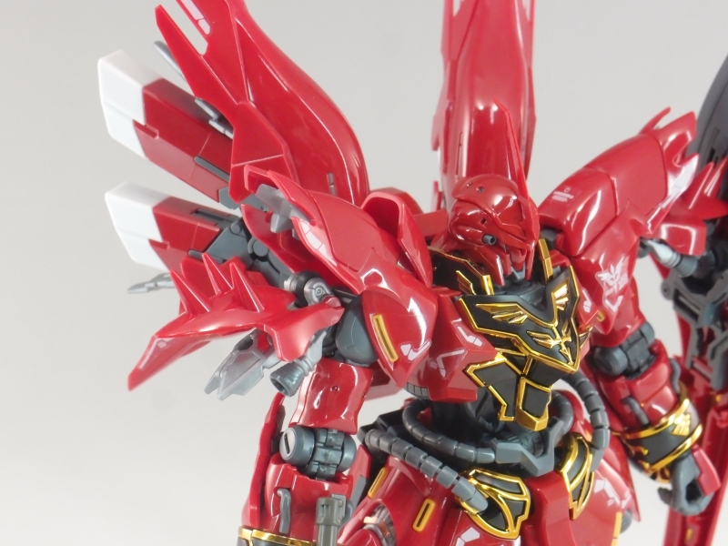 RG 1/144 MSN-06S シナンジュ (機動戦士ガンダムUC) レビュー