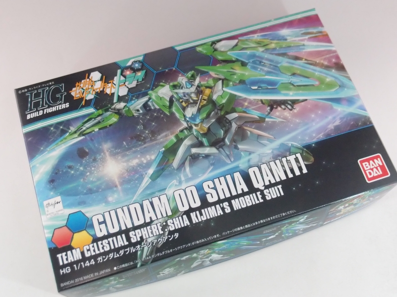 HGBF 1/144 ガンダムダブルオーシアクアンタ (ガンダムビルド