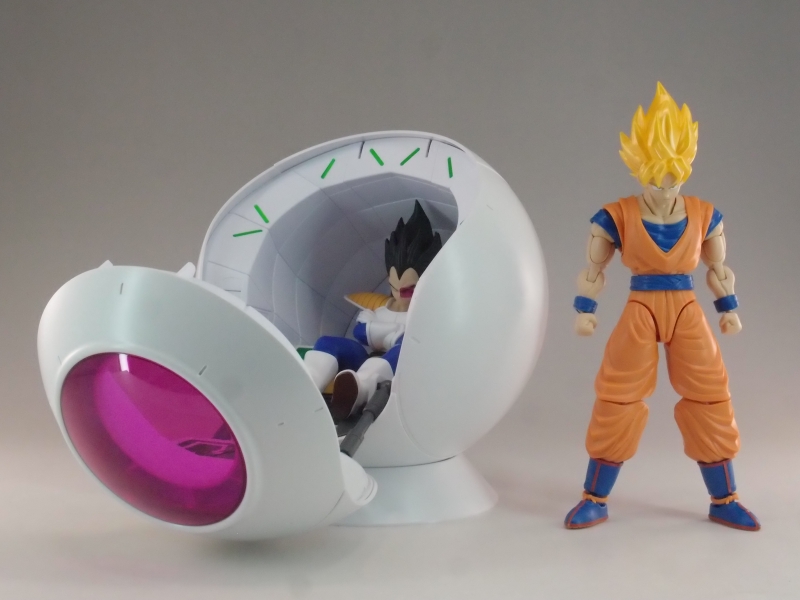 Figure-rise Mechanics サイヤ人の宇宙船ポッド｜バンダイ