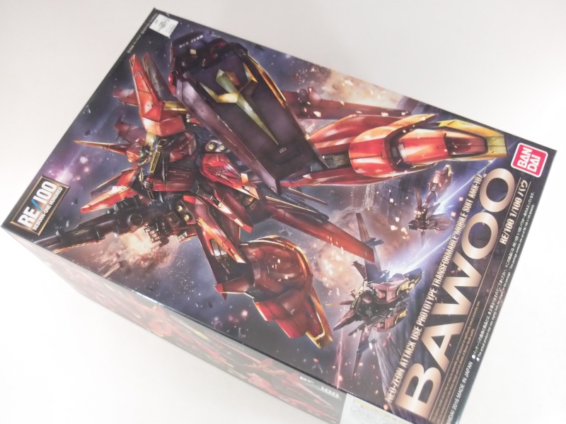 RE/100 1/100 AMX-107 バウ (機動戦士ガンダムZZ)ランナー紹介