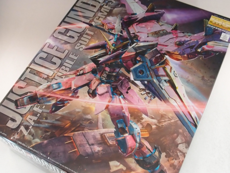 MG 1/100 ZGMF-X09A ジャスティスガンダム (機動戦士ガンダムSEED