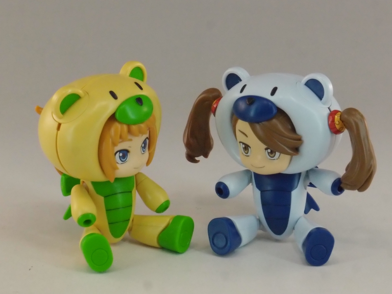 HGPG 1/144 プチッガイ きゃらっがい フミナ＆ギャン子 (ガンダム