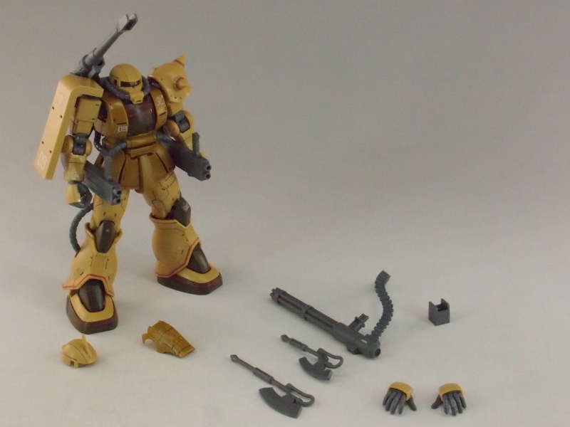 HG 1/144 MS-06CK ザク・ハーフキャノン (機動戦士ガンダム THE ORIGIN ...