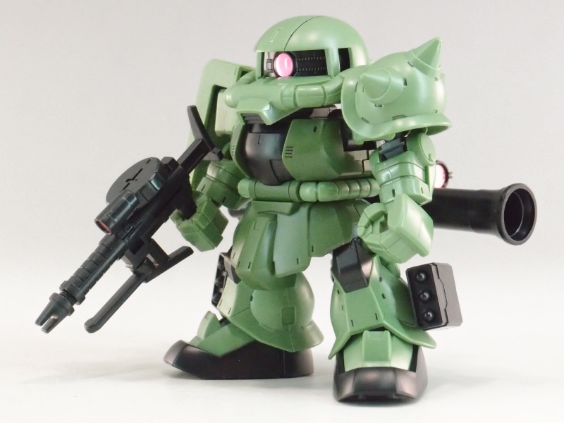 Sdガンダム クロスシルエット Ms 06 ザクii 機動戦士ガンダム レビュー Kenbill Blog