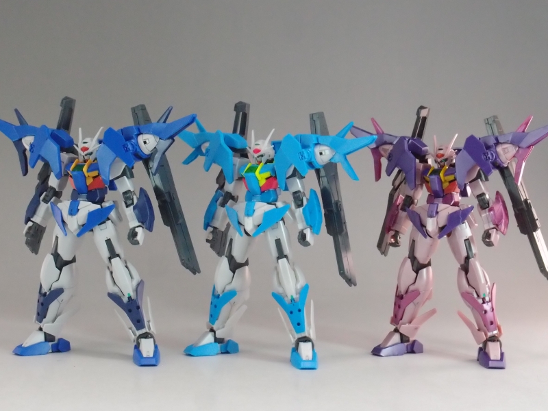 HGBD 1/144 ガンダムダブルオースカイHWS(トランザム