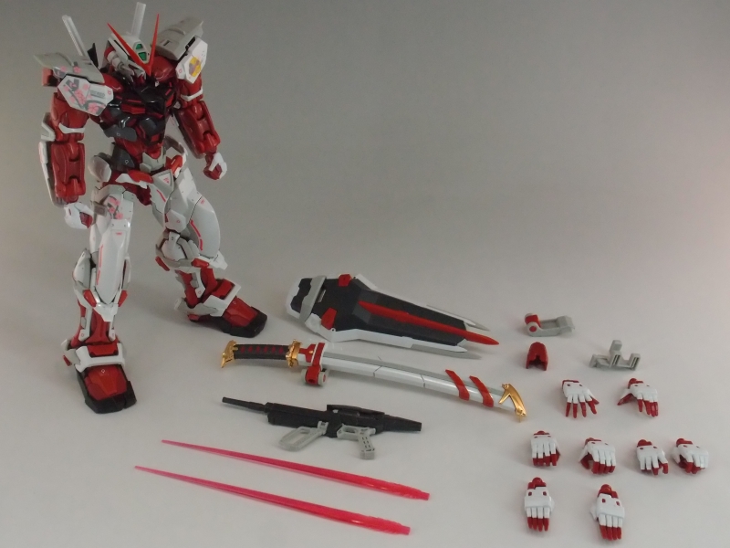 ハイレゾリューションモデル 1/100 MBF-P02 ガンダムアストレイレッド