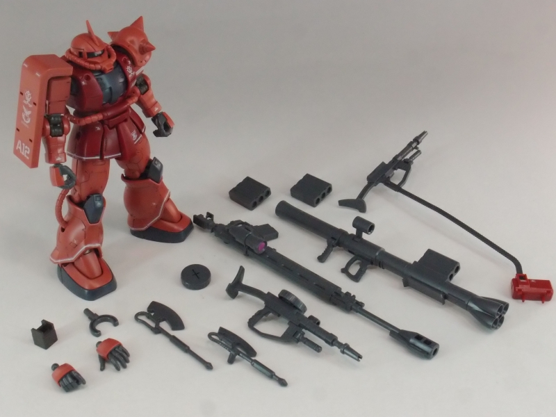 HG 1/144 MS-06S シャア専用ザクII 赤い彗星Ver. (機動戦士