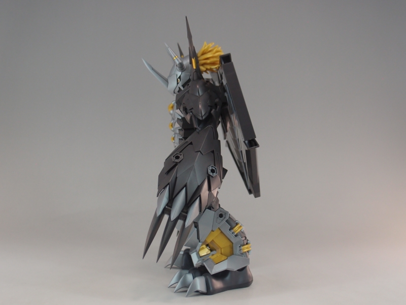当時物 デジモンアドベンチャー 02 ブラックウォーグレイモン フィギュア Figure-rise Standard Amplified ブラックウォーグレイモン