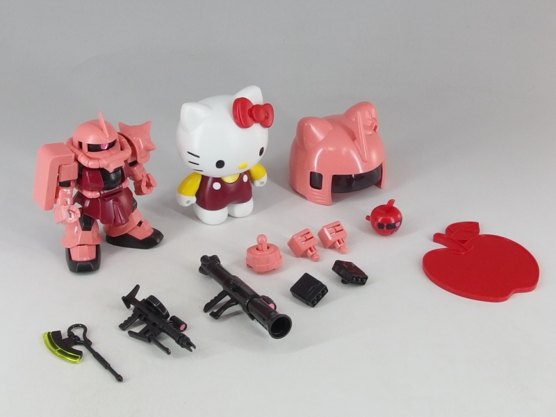 SDガンダム クロスシルエット ハローキティ/シャア専用ザクII SDガンダム クロスシルエット ハローキティ/シャア専用ザクII