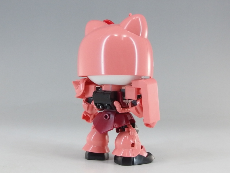SDガンダム クロスシルエット ハローキティ/シャア専用ザクII レビュー