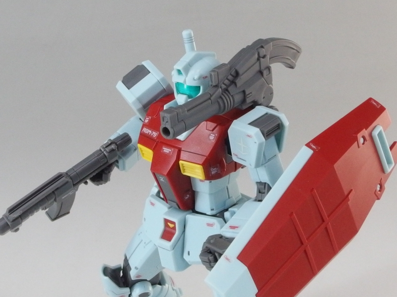 HG 1/144 ジム (ショルダー・キャノン装備/ミサイルポッド装備